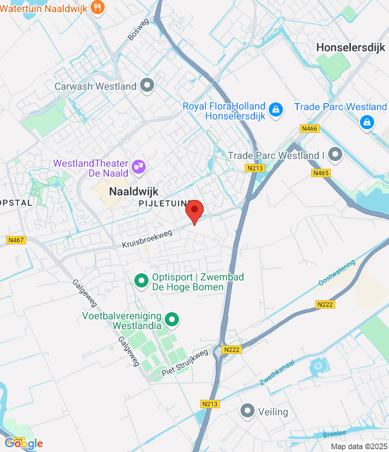 Google maps afbeelding voor Huisartsenpost Westland